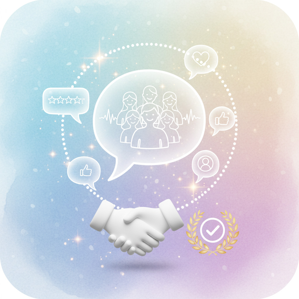 信頼の証となるお客様の生の声